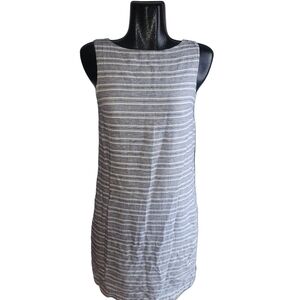 Beachlunchlounge Sleeveless Linen Blend Dress XS
